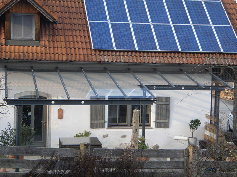 Terrassenüberdachung in Schönau